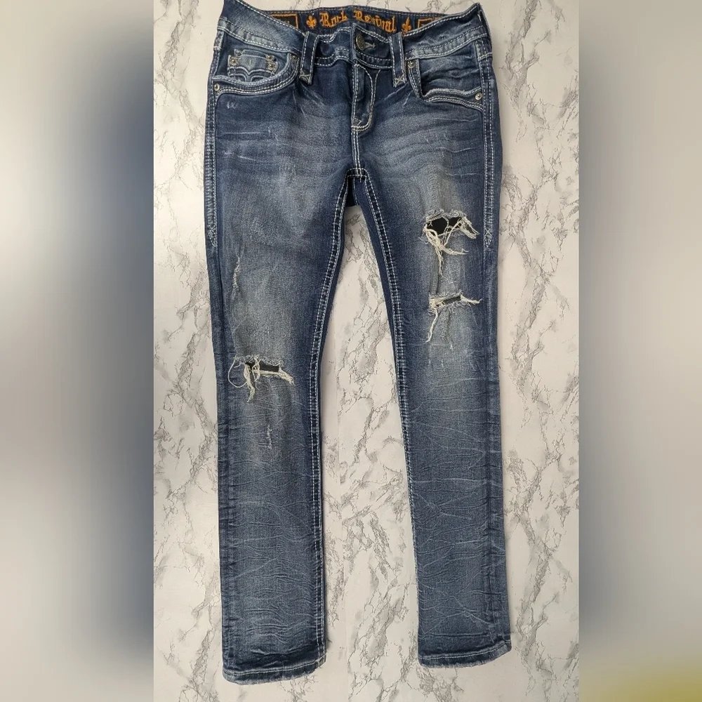Rock Revival Taye Straight Size 28